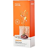 Anova Culinary | Rollos de bolsas Sous Vide para sellado al vacío | Accesorio | Único tamaño | Transparente